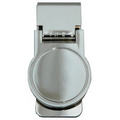 Round Chrome Money Clip